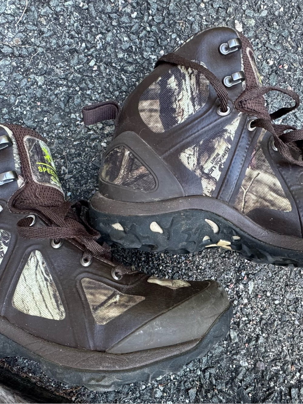 Under Armour Men's Brown Camo Trail Boots
